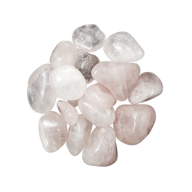 Pedra Rolada Mista Quartzo Pacote Aproximadamente 1 Kg