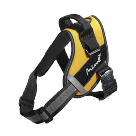 Peitoral Reflexivo Cross Harness Amarelo Tam. M - Mimo