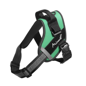 Peitoral Reflexivo Cross Harness Verde Tam. G - Mimo