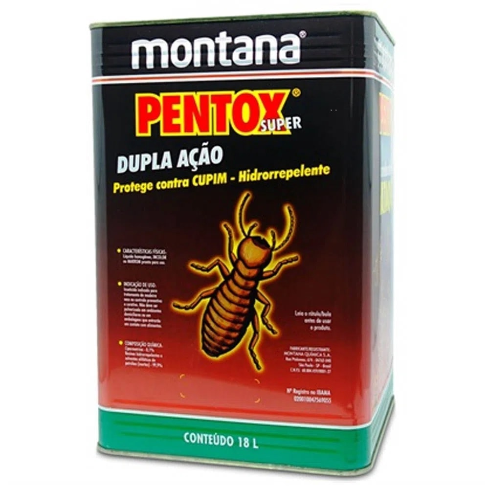 Pentox Super Cupinicida Incolor Mata Cupim - Montana Quimica