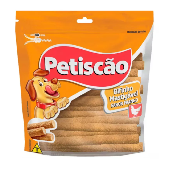 Pestico Mastigável Sabor Frango 1KG Petiscão