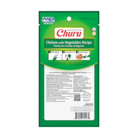 Pestisco Churu Dog Inaba para Cachorro Sabor Frango com Vegetais 4 Sachês - imagem adicional