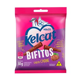 Pestisco Kelcat Snack Bifitos Sabor Carne para Gatos 30g