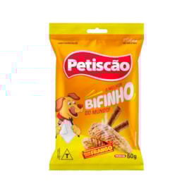 Petisco Bifinho Palito Mastigável Petiscão Sabor Frango 60 g