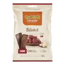 Petisco Bifinho para Cachorro Special Dog Ultralife Carne 60 g