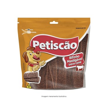 Petisco Bifinho Snacks Retriver Tablete Sabor Carne para Cães - Petiscão