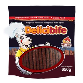 Petisco Delicibife para Cães Sabor Carne 650 g 