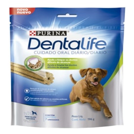 Petisco Dentalife Purina para Cães Raças Grandes 196g