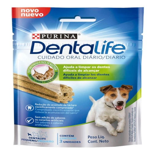 Petisco Dentalife Purina para Cães Raças Pequenas 42g