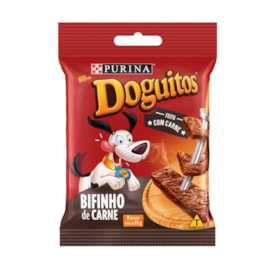 Petisco Doguitos Purina para Cães Sabor Bifinho de Carne 65g