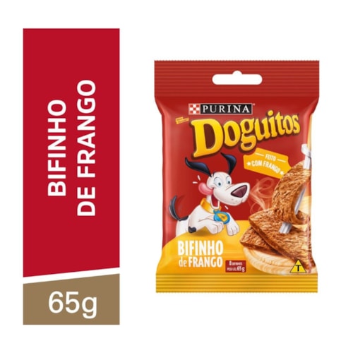 Petisco Doguitos Purina para Cães Sabor Frango 65g - imagem adicional
