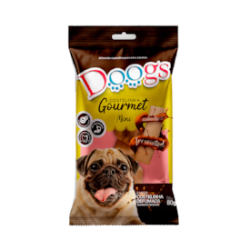 Petisco Doogs Mini Costelinha Defumada Gourmet 80g