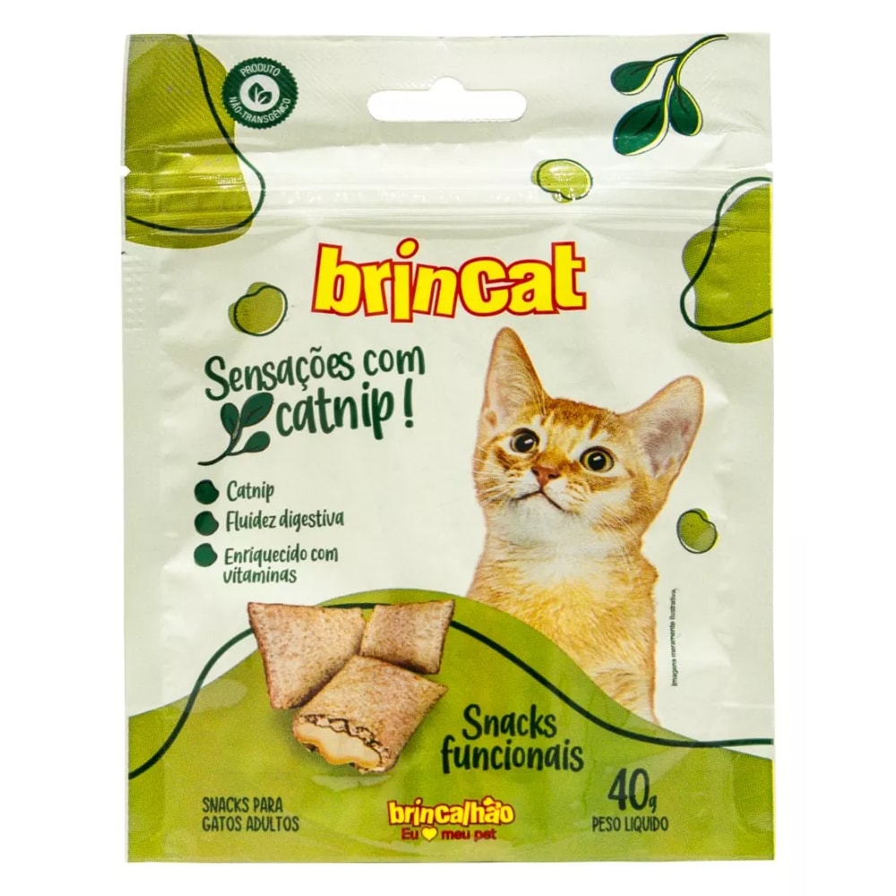 Petisco Funcional com Catnip para Gatos 40g