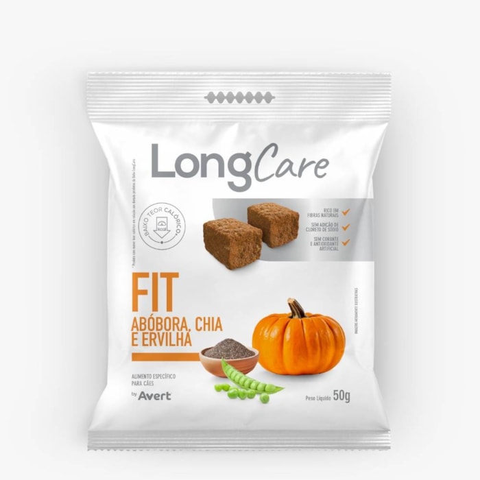 Petisco Longcare Fit para Cães 50g - Avert