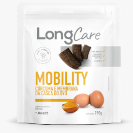 Petisco Longcare para Cães Mobility Sabor Cúrcuma e Membrana da Casca de Ovo 250g - Avert