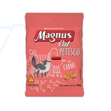 Petisco Magnus Cat Sabor Carne para Gatos 40g