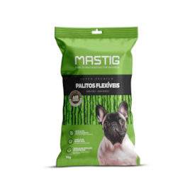 Petisco Mastig Palito Flex para Cães Sabor Menta 70g 