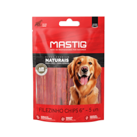 Petisco Mastig Super Premium para Cães Filezinho Chips 6