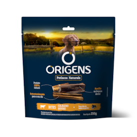 Petisco Origens Bite Colágeno Bovino para Cães 120g