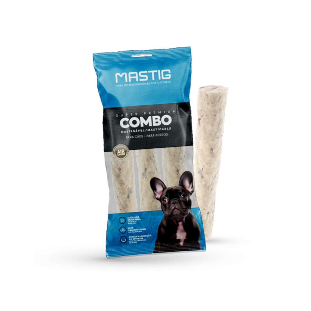Petisco Osso Colágeno Roll Mastig 03 unidade 135 g