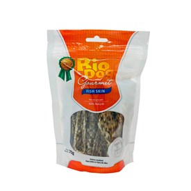 Petisco para Cachorro BioDog Gourmet Fish Skin 70 g