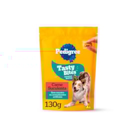 Petisco para Cachorro Snack Pedigree Tasty Bites Carne 130 g