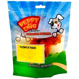 Petisco Peppy Dog Filezinho de Frango para Cães 100g 