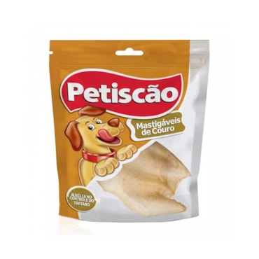 Petisco Petiscão Orelha para Cães Pacote com 5 Unidades