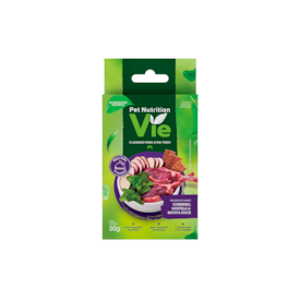 Petisco Snack Pet Nutrition Vie para Cães Cordeiro, Hortelã e Batata Doce 50 g