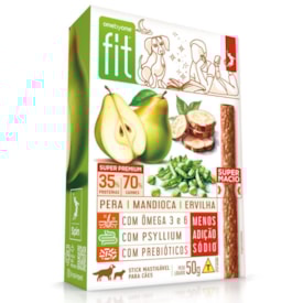 Petisco Spin Fit para Cães Pêra, Mandioca e Ervilha 50g