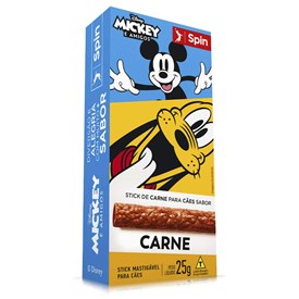 Petisco Stick para Cães Spin Disney Mickey Sabor Carne 25g