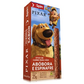 Petisco Stick para Cães Spin Disney Up Altas Aventuras Sabor Abóbora e Espinafre 25g