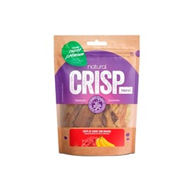 Petisco Super Premium Natural Crisp para Cães Sabor Carne com Banana 100g