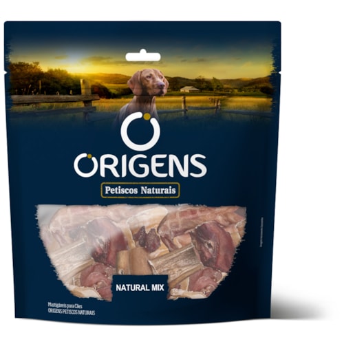 Petiscos Naturais Origens para Cães Mix 250g
