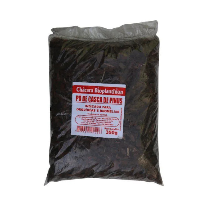 Pó de Casca de Pinus 350g - Bioplanthion