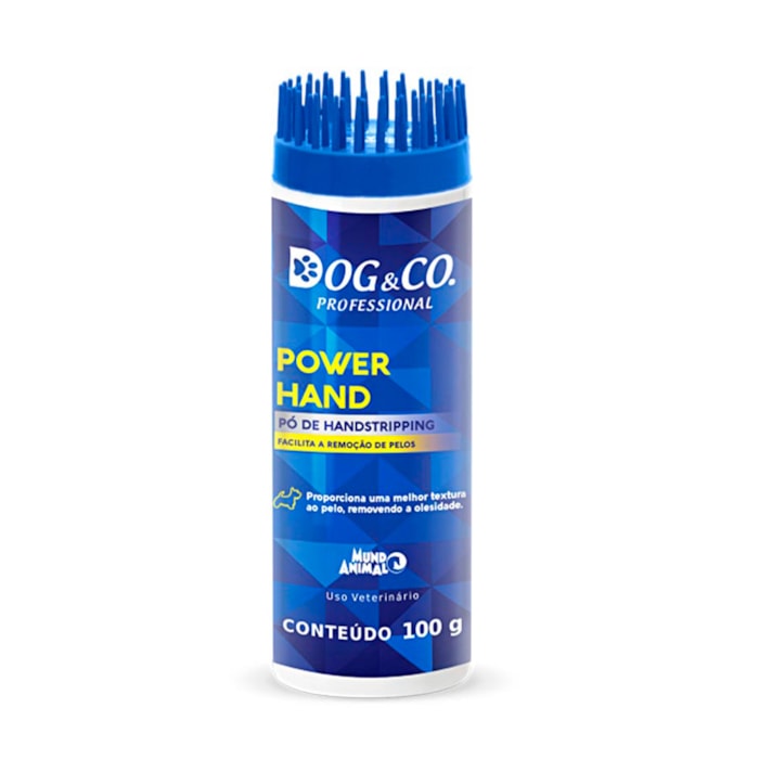 Dog Po R Pó Power Hand Dog e Co Prof. 100g - Mundo Animal