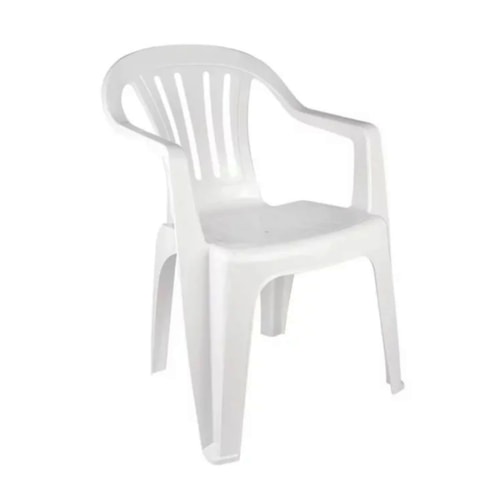 Poltrona em Polipropileno Bela Vista Branca Mor Ref. 9002 