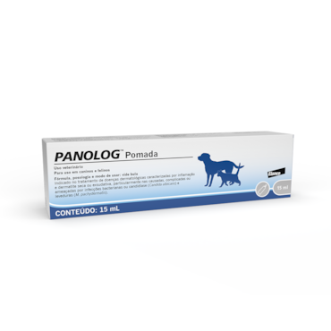 Pomada Anti-inflamatória Panolog para Cães e Gatos 15ml