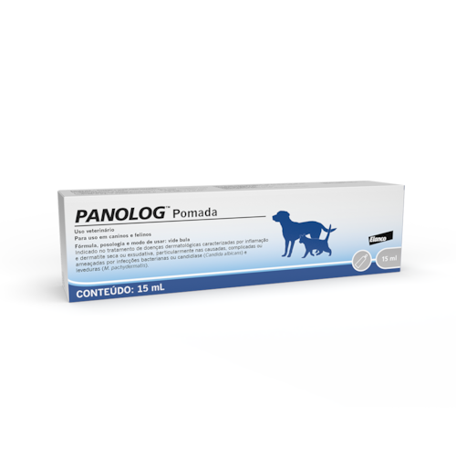 Pomada Anti-inflamatória Panolog para Cães e Gatos 15ml