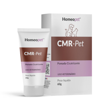 Pomada Cicatrizante Homeo Pet CMR para Cães e Gatos