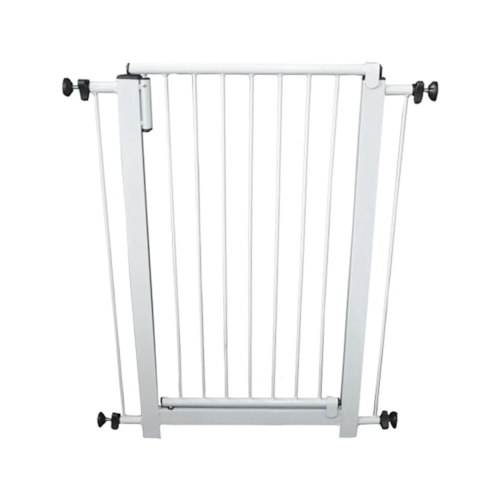 Portão de Segurança para Portas Clássico Plus 80cmX100cm Branco - NF Pet