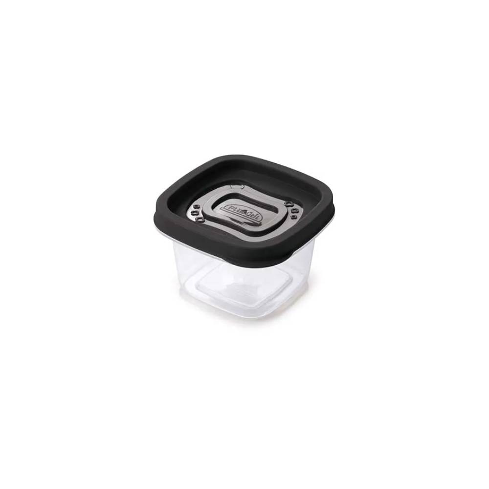 Pote Clic Quadrado Preto Plasútil