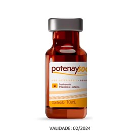 Potenay® 50C Suplemento Vitamínico + Cafeína Injetavel 10 ml