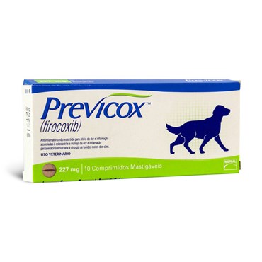 Previcox 227 mg - Cartela Com 10 Comprimidos