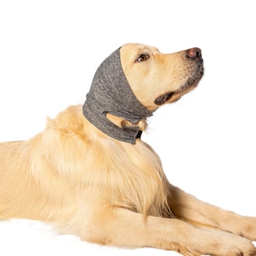 Protetor Auricular para Cães Tamanho 4 Cinza PetDesigner