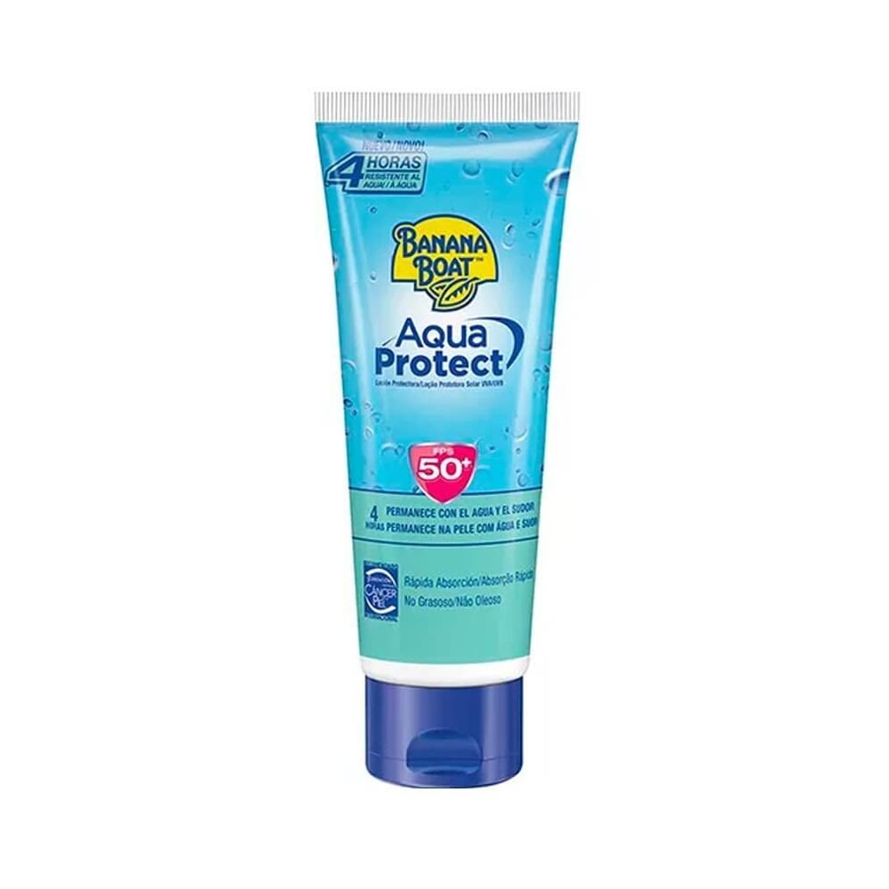 Protetor Solar FPS 50 Aqua Protect Resistente à Água - Banana Boat
