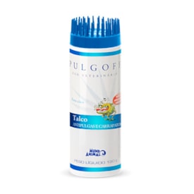 Pulgoff Talco – Ectoparasiticida com Carbarila para Cães – 130 g