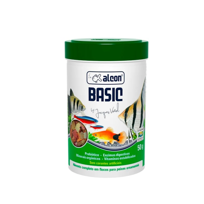 Ração Alcon Basic para Peixes 50g