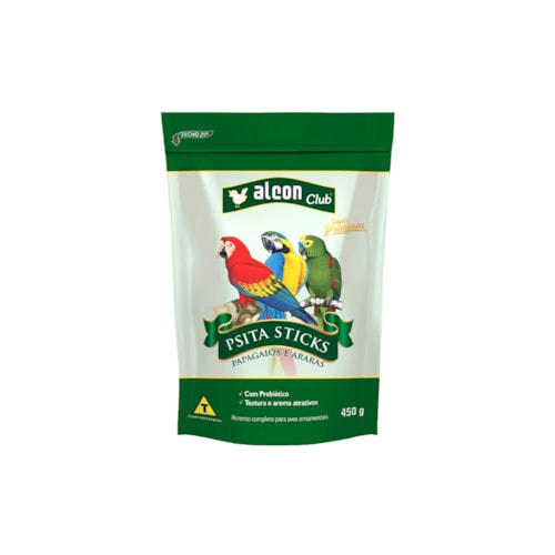 Ração Alcon Club Psita Sticks Pássaros Psitacídeos 450g