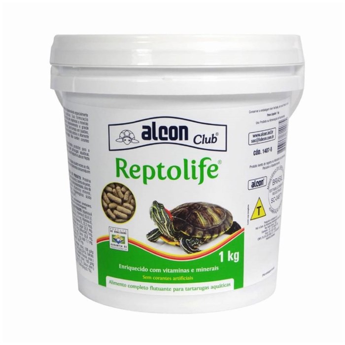 Ração Alcon Club Reptolife para Tartarugas 1kg